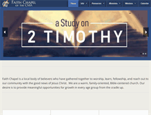 Tablet Screenshot of faithchapelcma.org